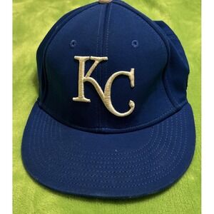 OC Sports MLB Kansas City Royals Adult Snapback Hat Royal Blue KC Embroidered